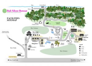 Bali Silent Retreat Facilities sitemap