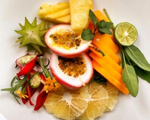 Bali Silent Retreat Fruit Platter