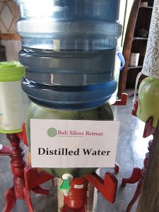 Distilled water